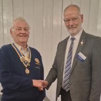 Peter and DG Brian Dunne